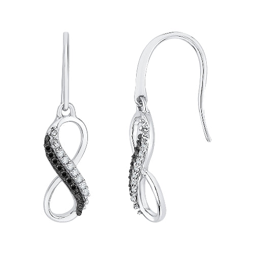 Strength in Forever Infinity Earrings