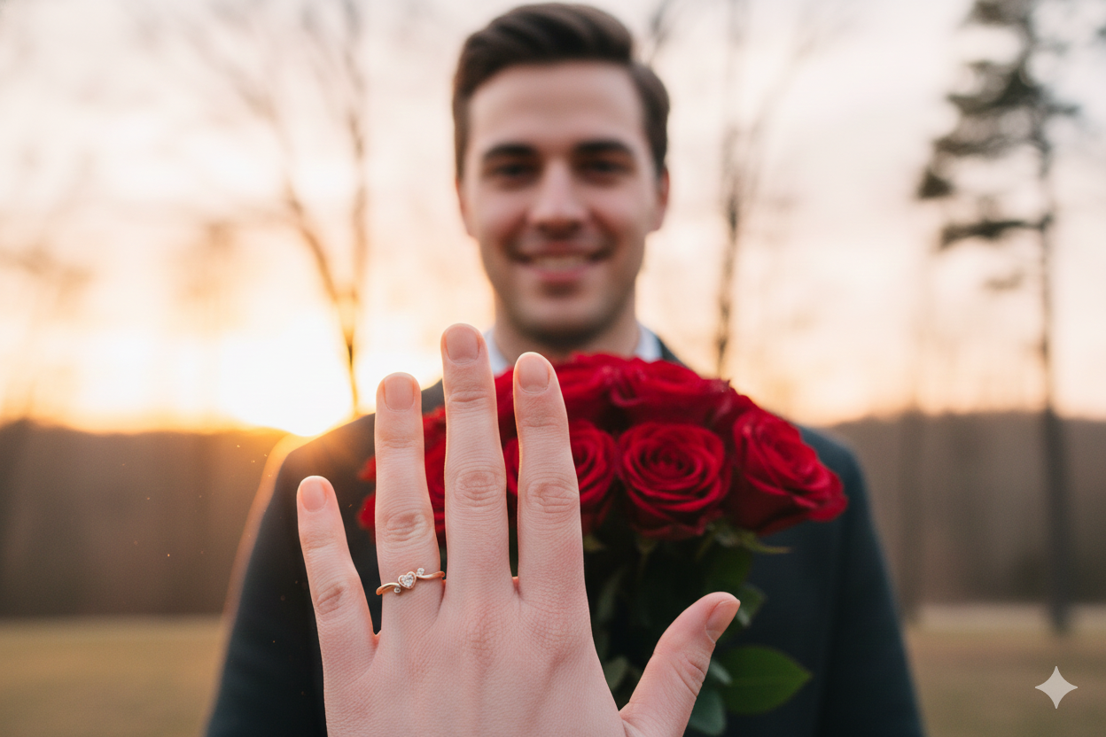 SweetWhisper Heart Promise Ring
