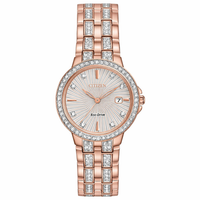 Citizen® Women's Silhouette Crystal Sunray Watch