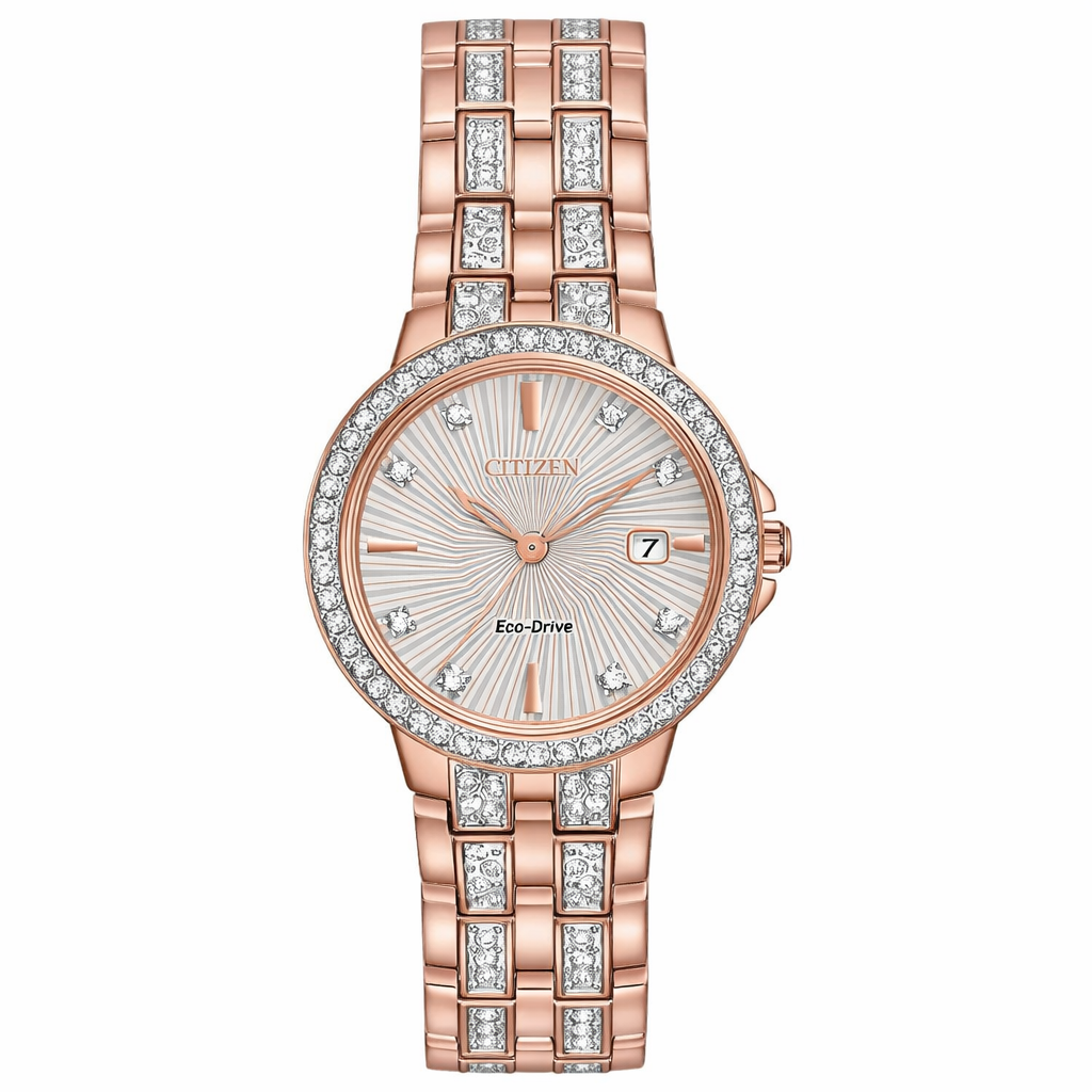 Citizen® Women's Silhouette Crystal Sunray Watch