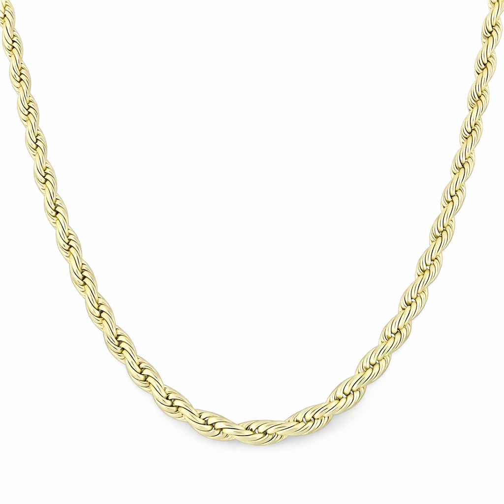Diamond-Cut Luxe Rope Chain
