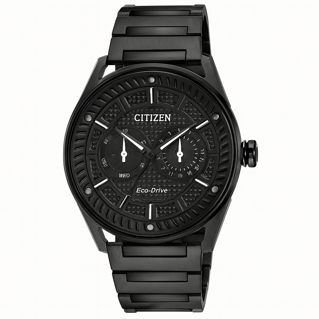 Citizen® Black Ion-Plated Men's Watch
