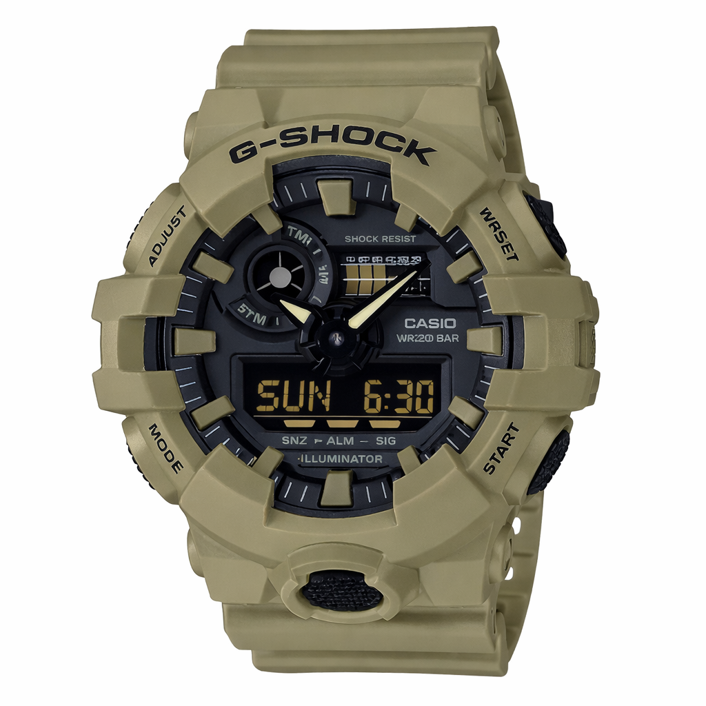 G-Shock® Tan Analog Digital Men's Watch
