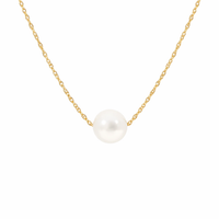 Lustreline Pearl Pendant Necklace
