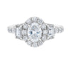 Love Story® Ever Luminous Oval Diamond Engagement Ring