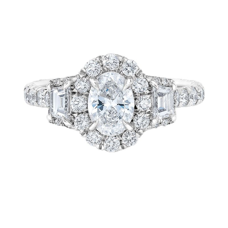 Love Story® Ever Luminous Oval Diamond Engagement Ring