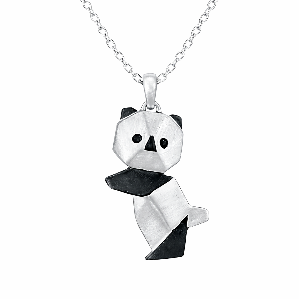 Origami Panda Pendant