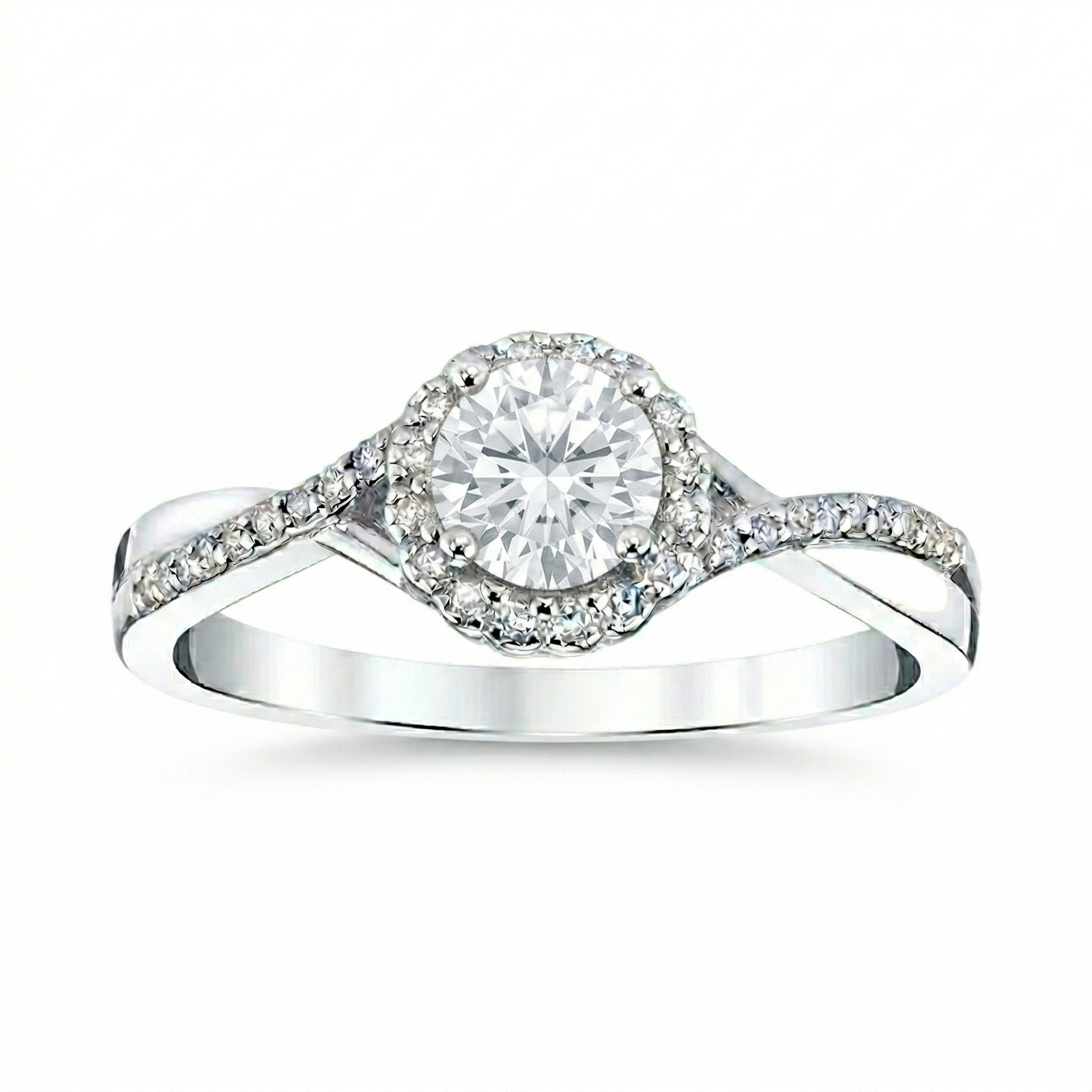April Aura White Topaz Ring