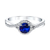 September Midnight Sapphire Ring