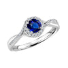 September Midnight Sapphire Ring