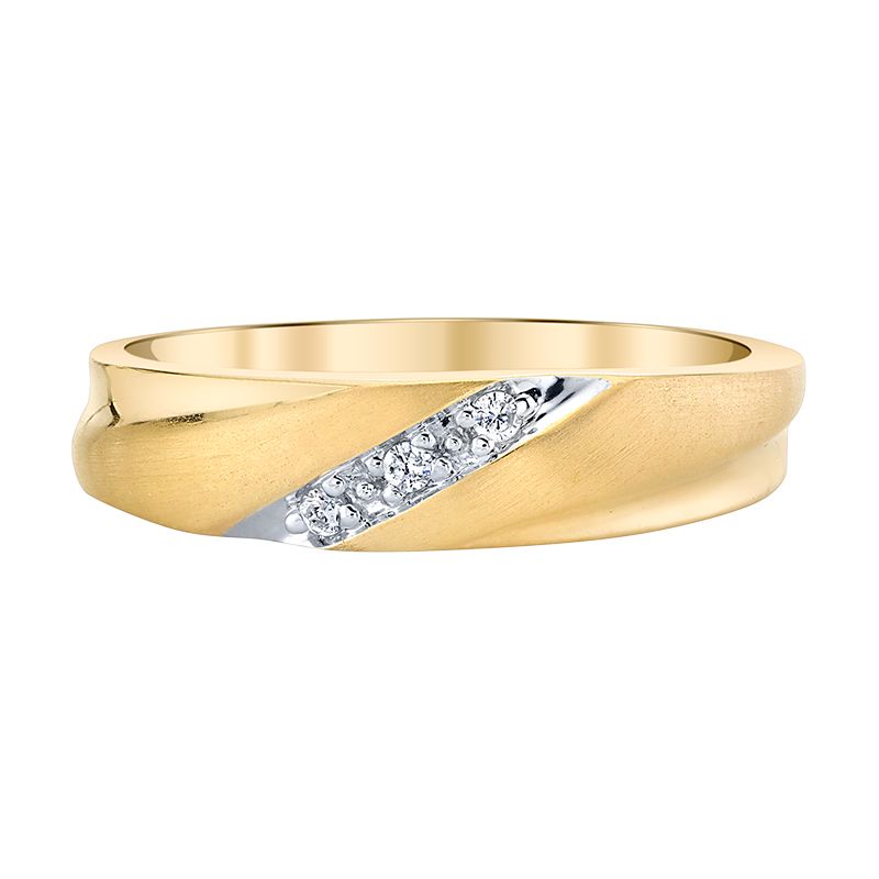 Solar Edge Diamond Ring