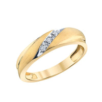 Solar Edge Diamond Ring