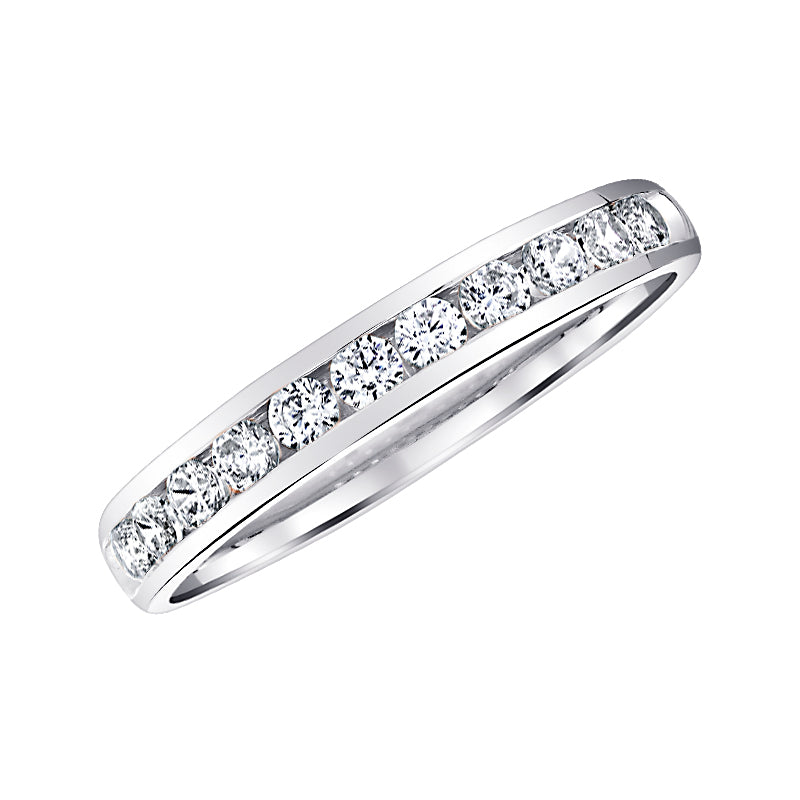 Timeless Channel-Set Diamond Band