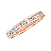 Timeless Channel-Set Diamond Band