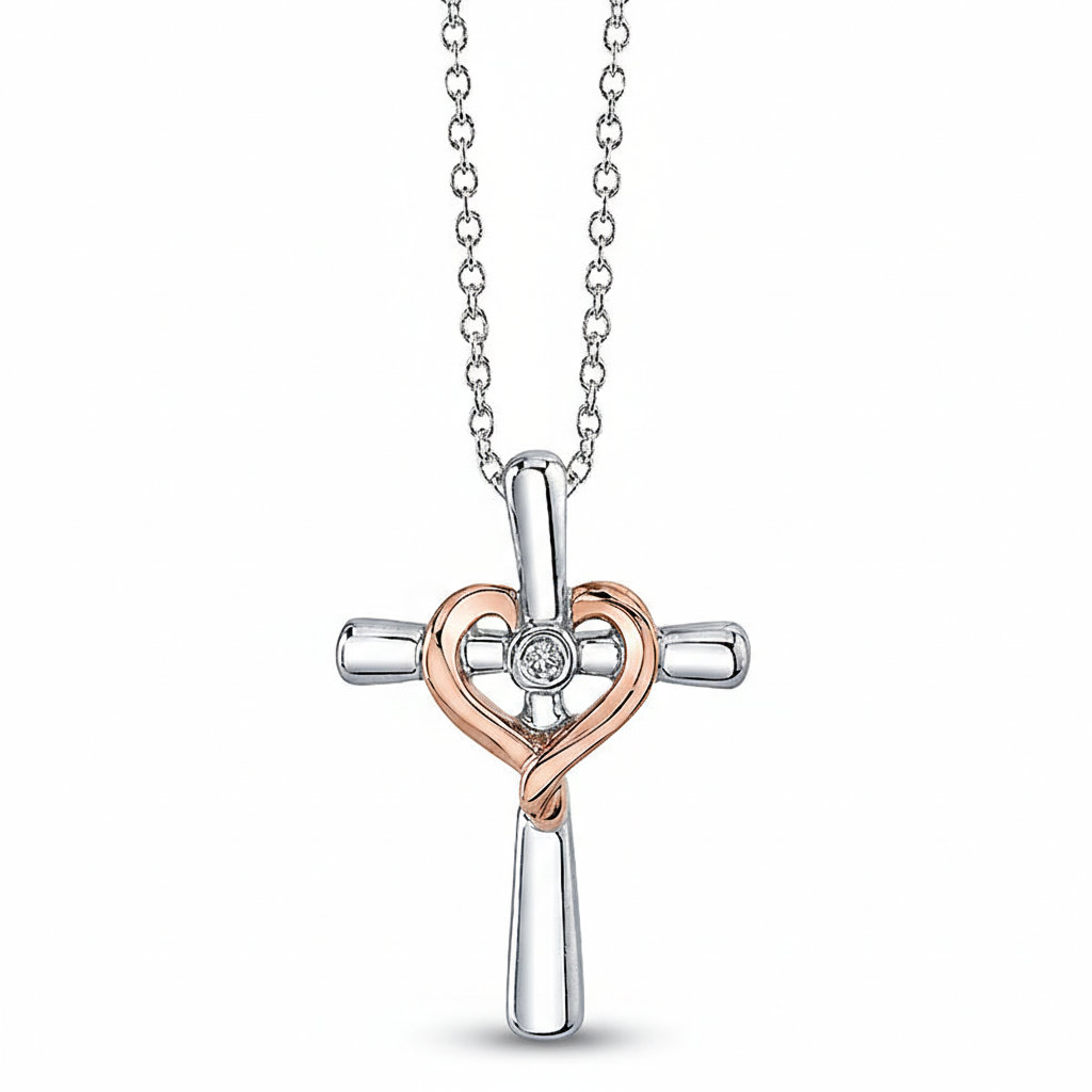 Kissing Hearts® Guided by Love Pendant