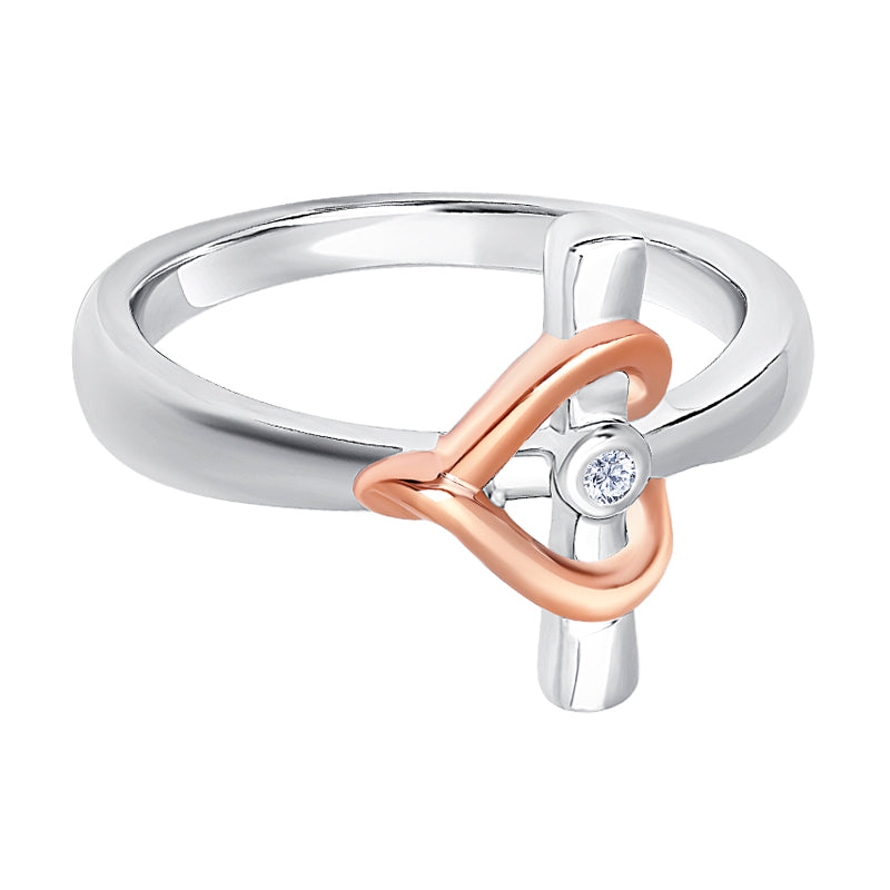 Kissing Hearts® Guided by Love Ring