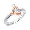 Kissing Hearts® Guided by Love Ring