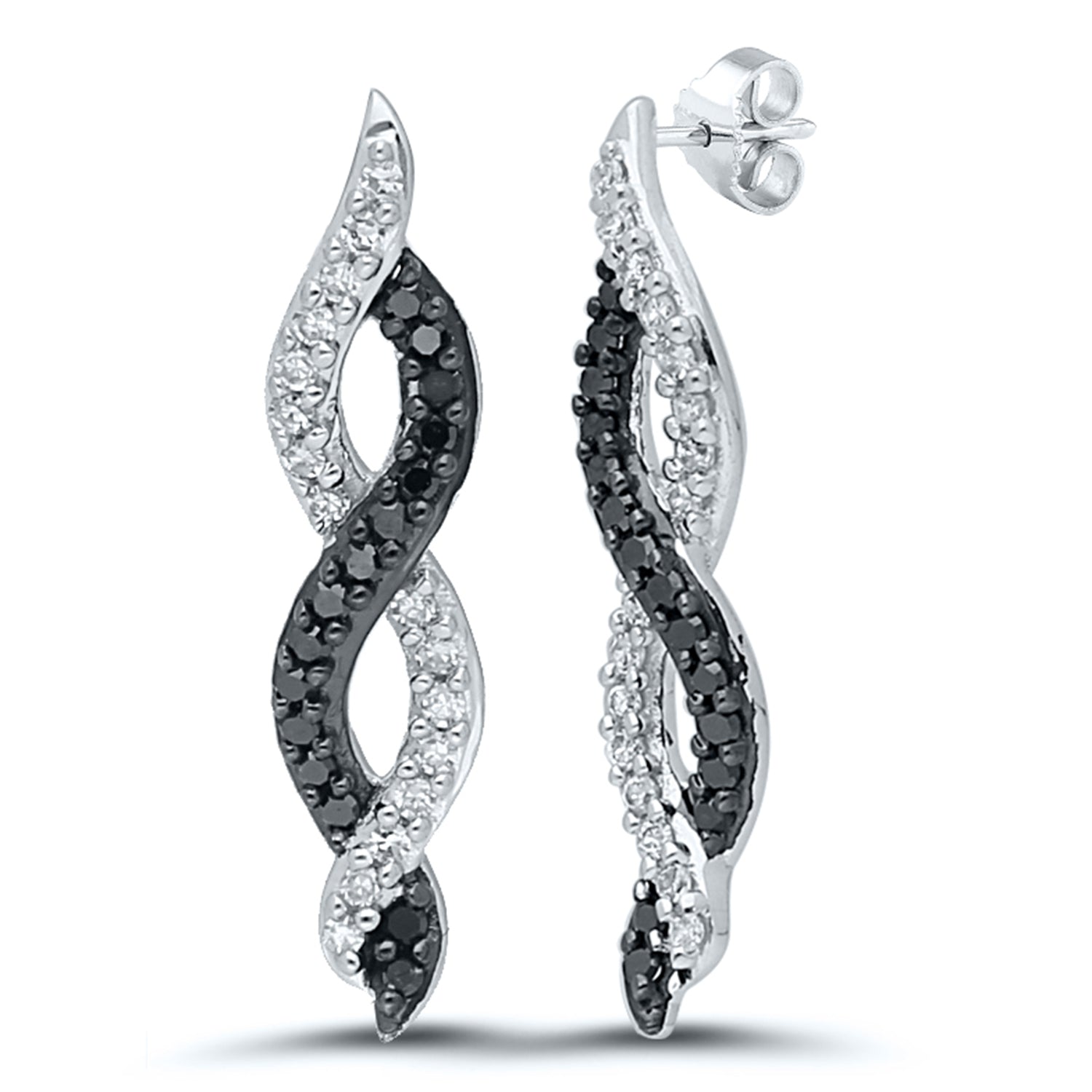 Kissing Hearts® Mystical Twist Earrings