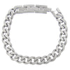 PowerLine Steel Curb Bracelet