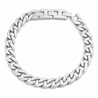 PowerLine Steel Curb Bracelet