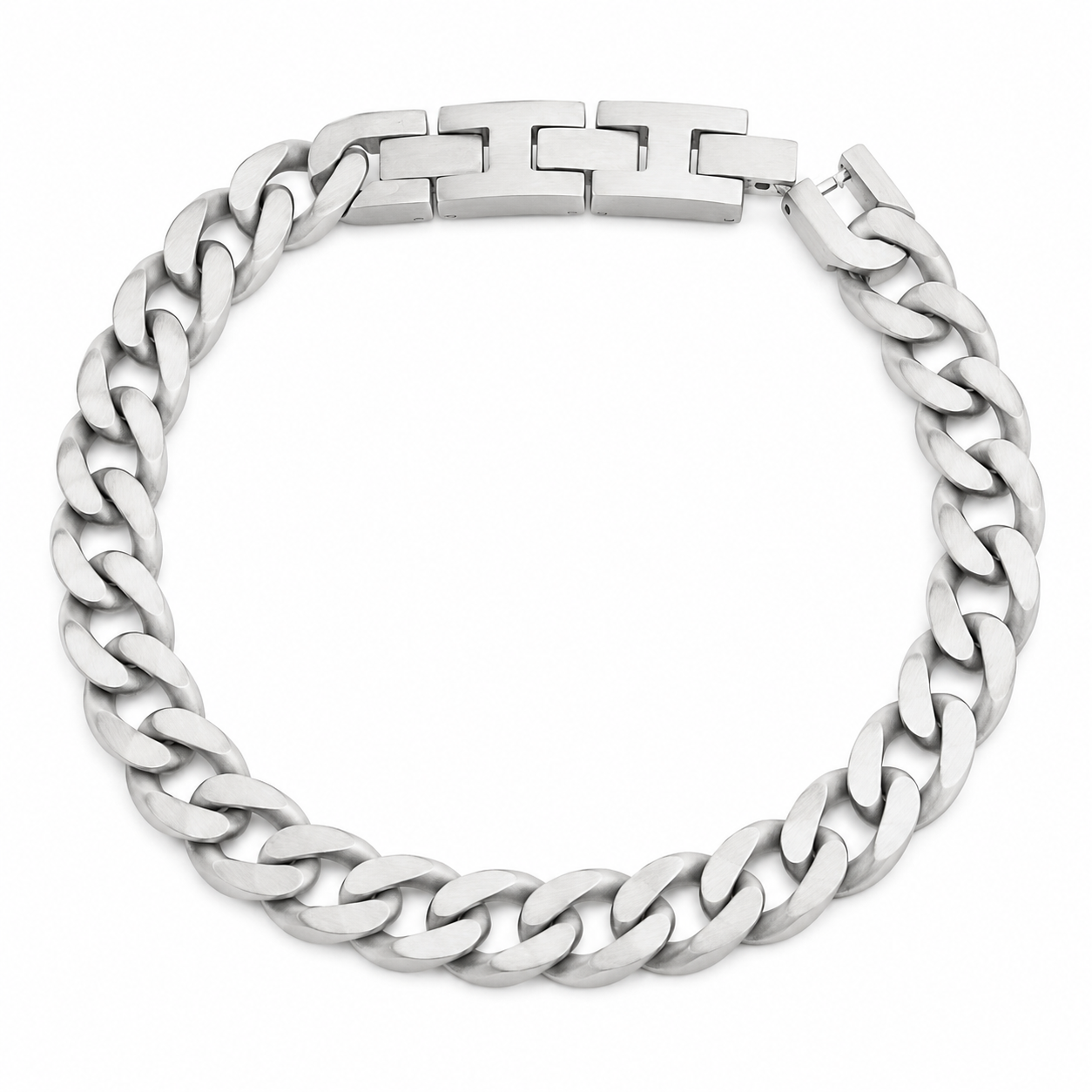 PowerLine Steel Curb Bracelet