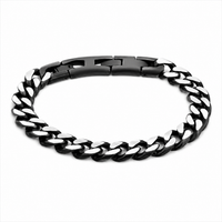PowerLine Steel Curb Bracelet