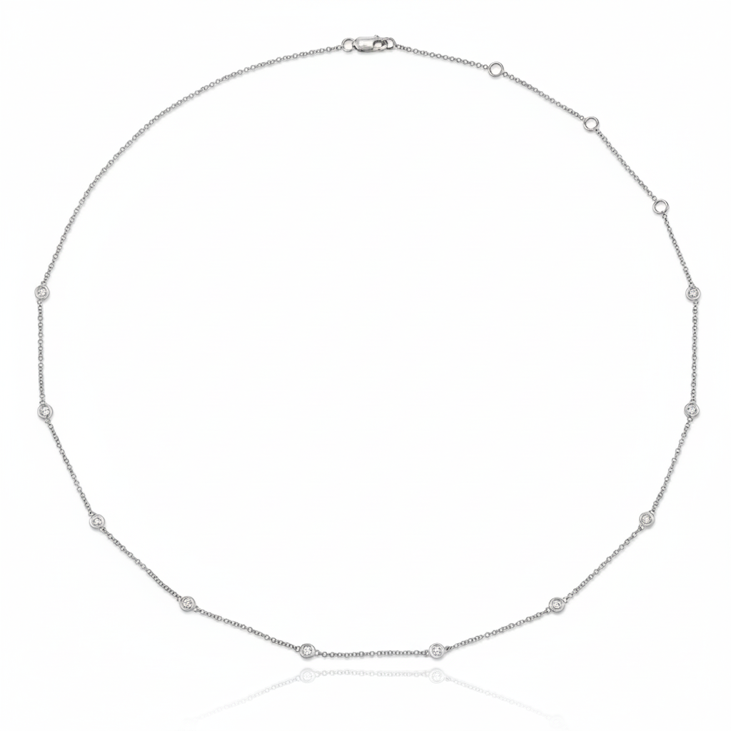 Shy Creation® Diamonds by the Yard Necklace