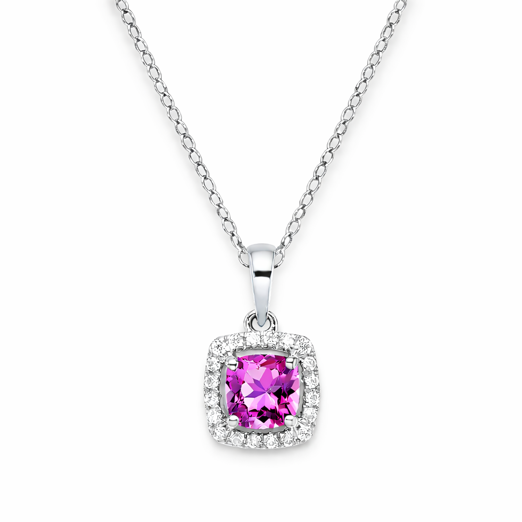 Rosewater Pink Sapphire Pendant