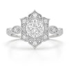 Love Story® Bloomcrest Round Diamond Engagement Ring