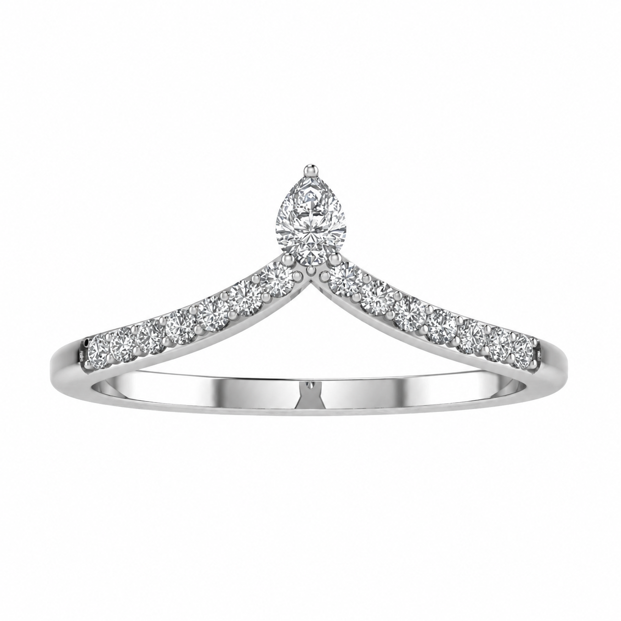 Celestial Crest Diamond Band