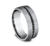 Benchmark® Black Diamond Grey Tantalum Men's Band