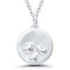 Heart Disc Pendant