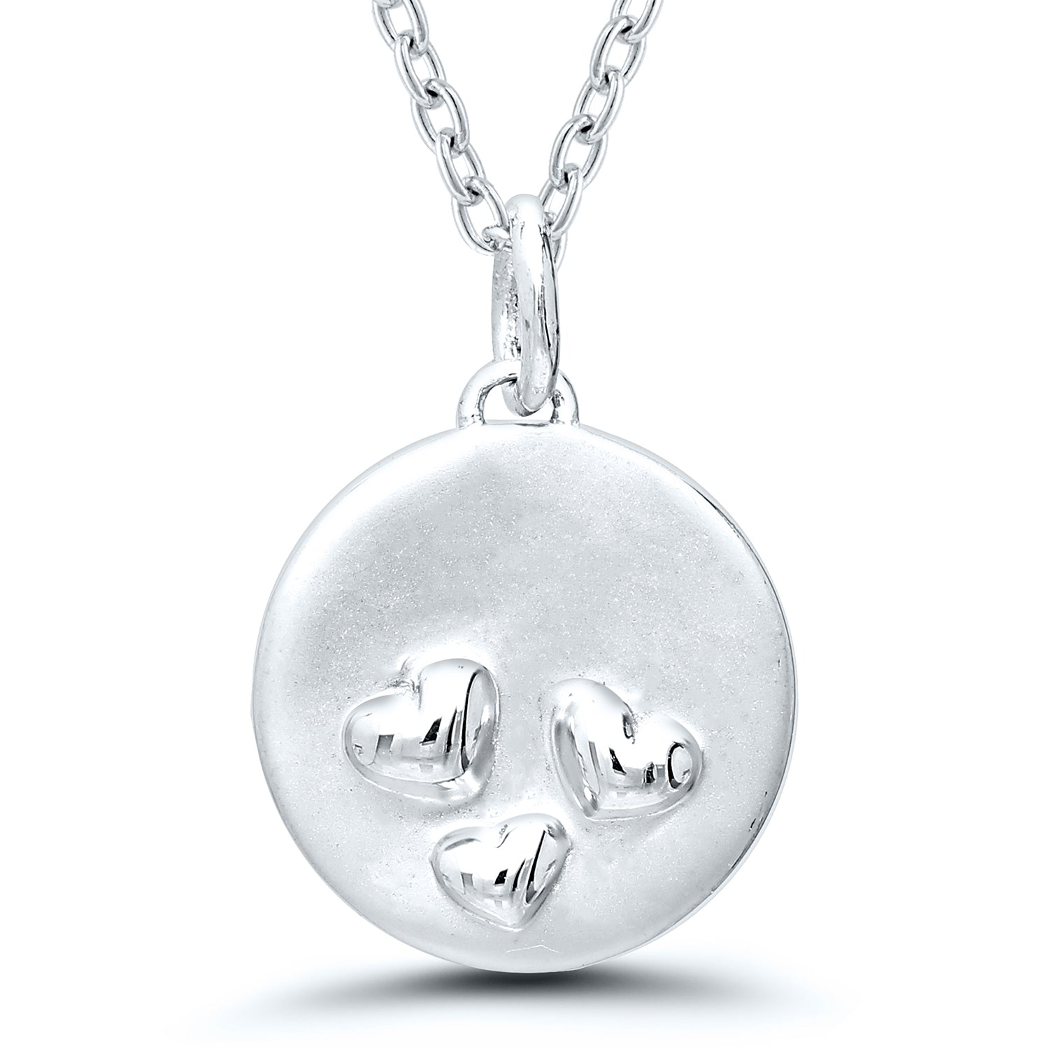 Heart Disc Pendant