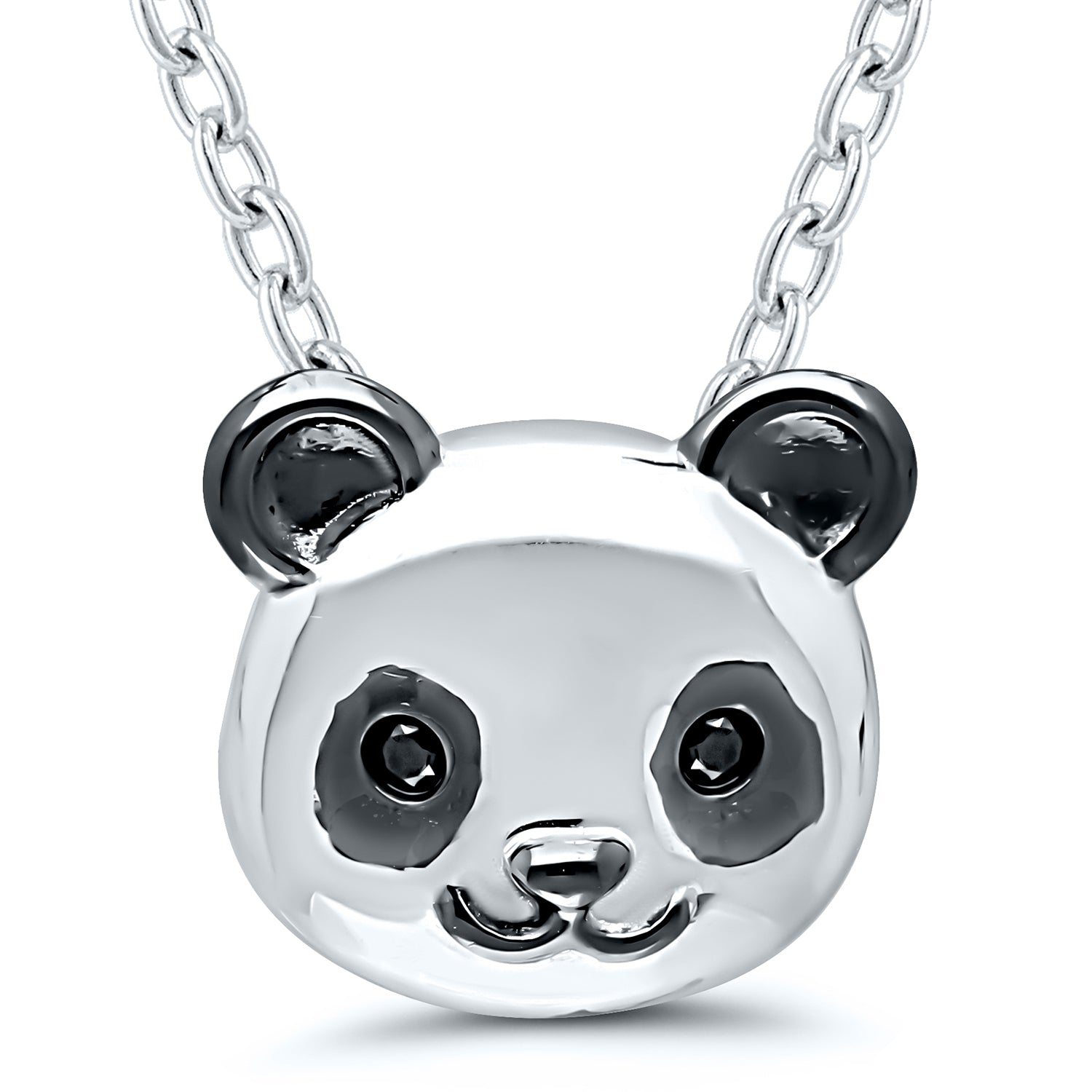 Silver Panda Pendant