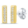 Tali & Tabi DiamondLine Bar Earrings
