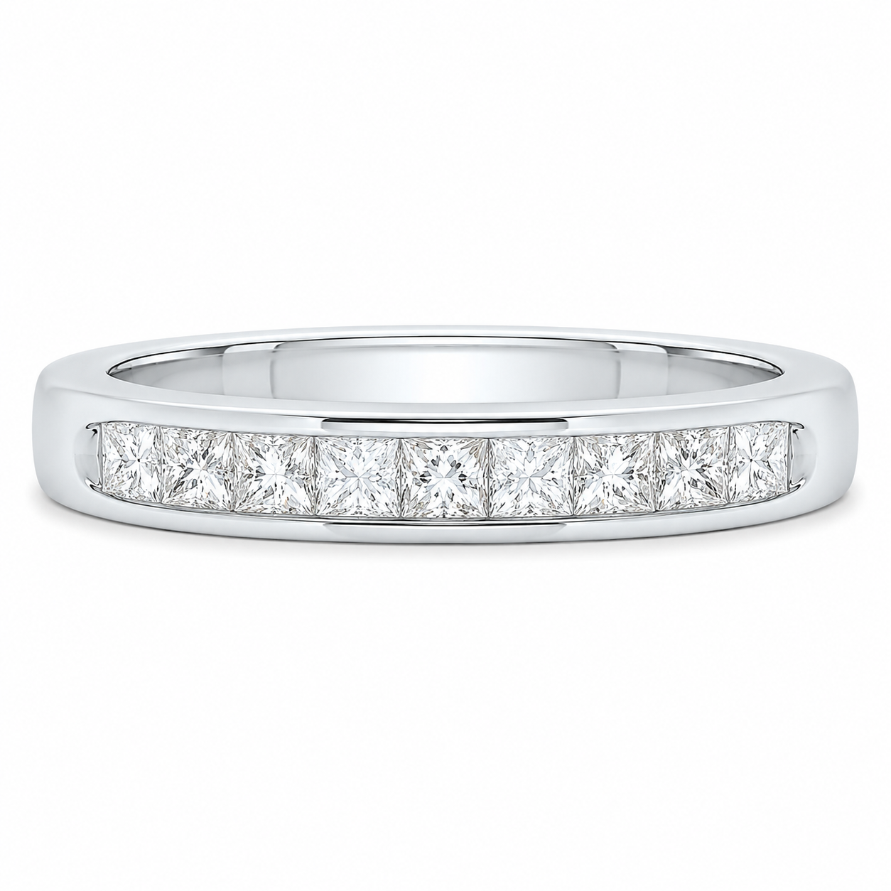 Princess Path Diamond Band