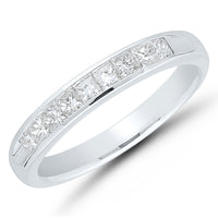 Princess Path Diamond Band