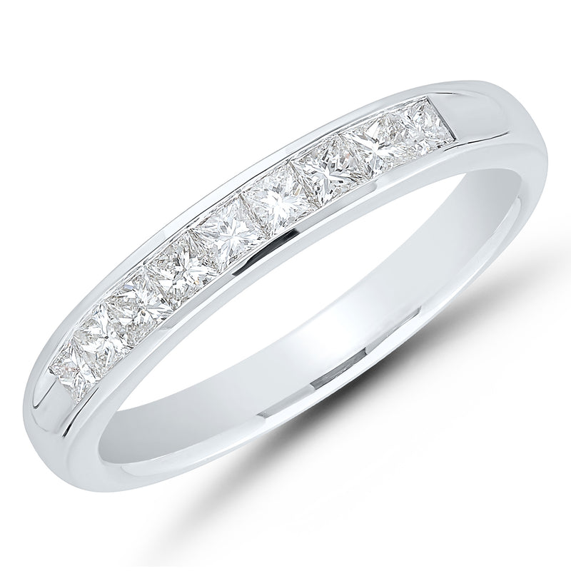 Princess Path Diamond Band