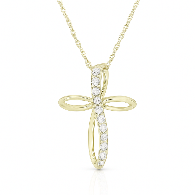 Radiant Path Cross Pendant – Harry Ritchies