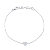 Shy Creation® Always Connected Heart Bracelet