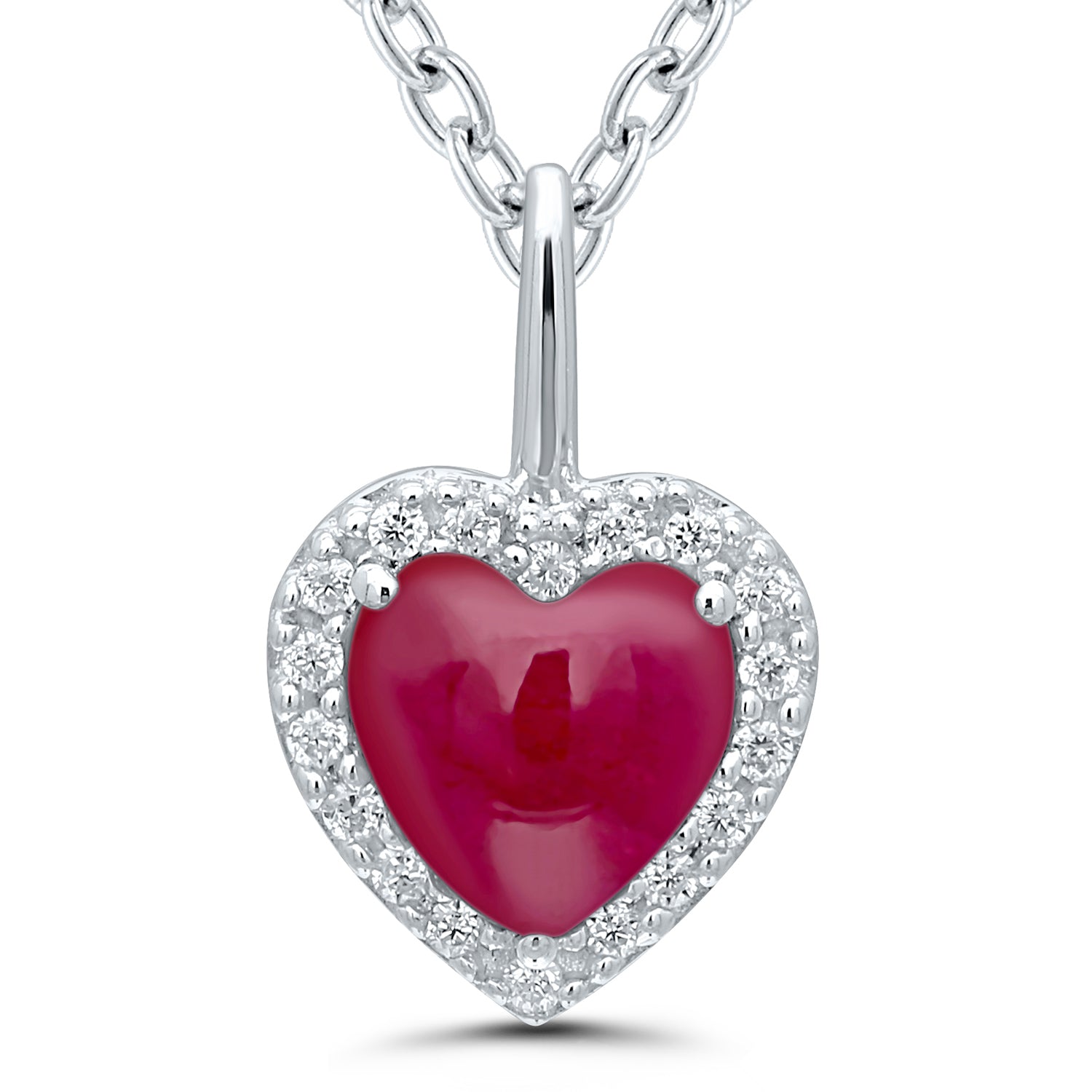 Greenland Ruby Pendant