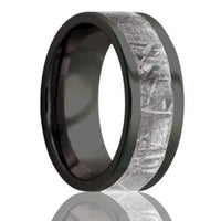 Heavy Stone® Zirconium Meteorite Men's Band