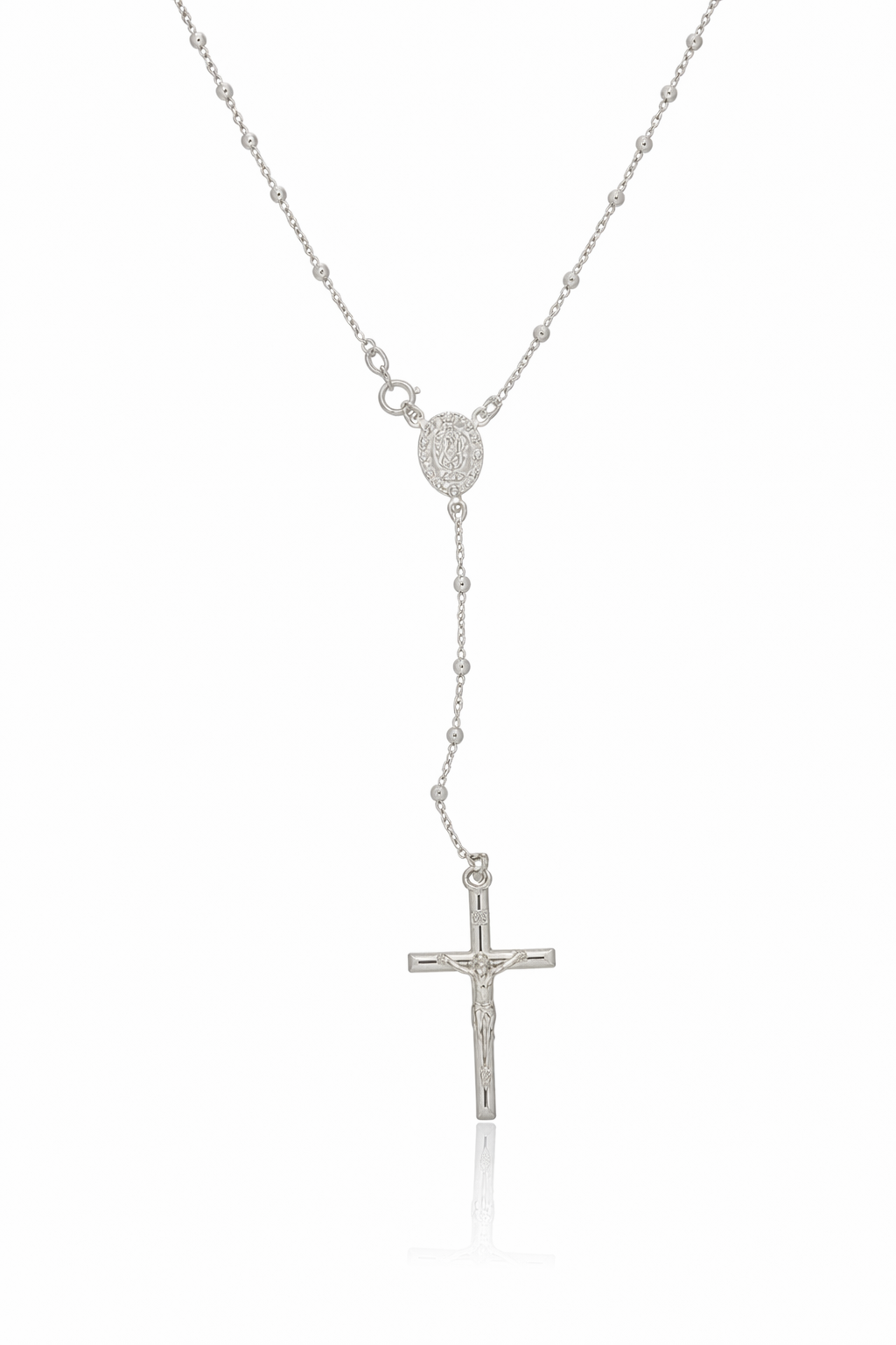 Rosary Pendant Necklace
