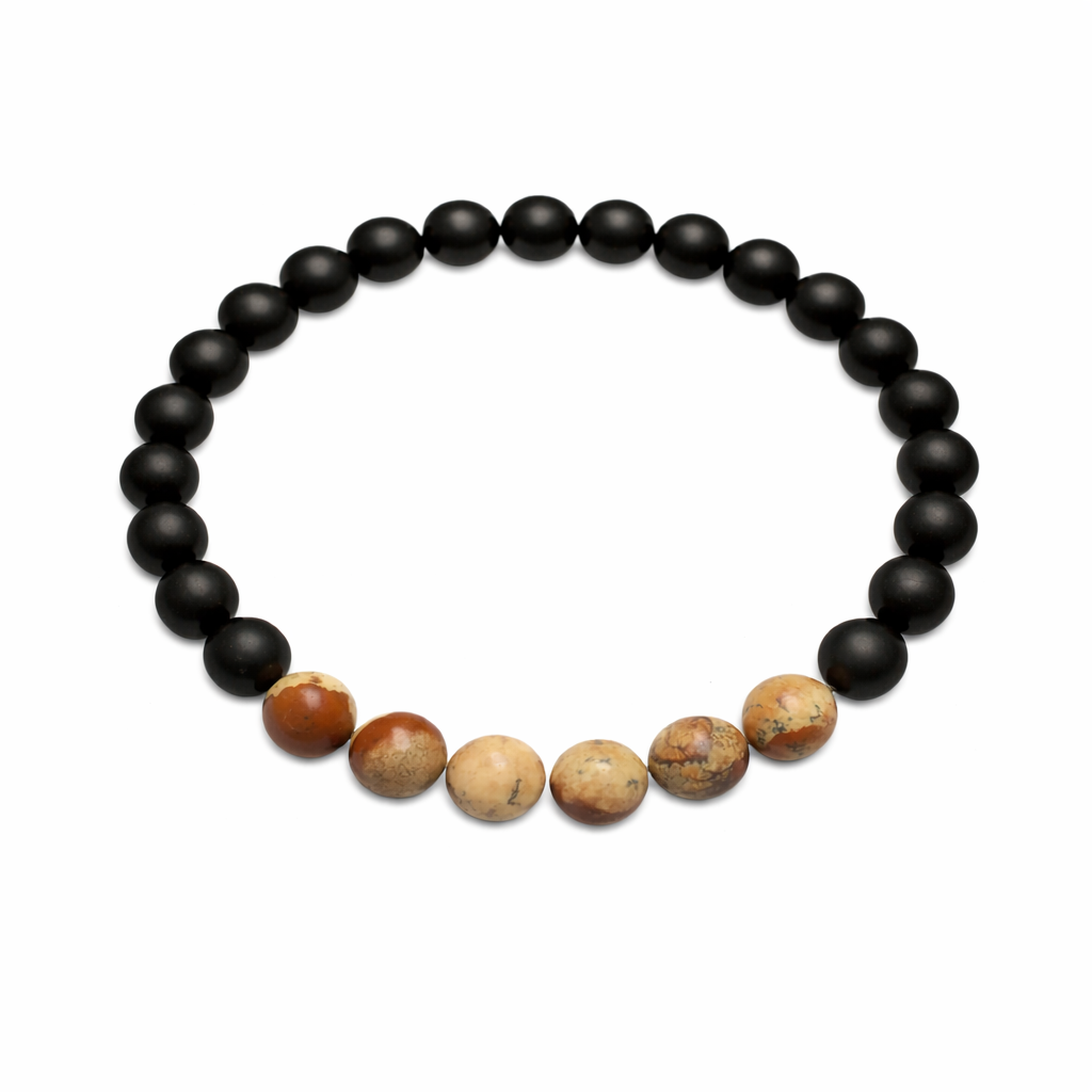 Dee Berkley® Black Agate Jasper Bracelet