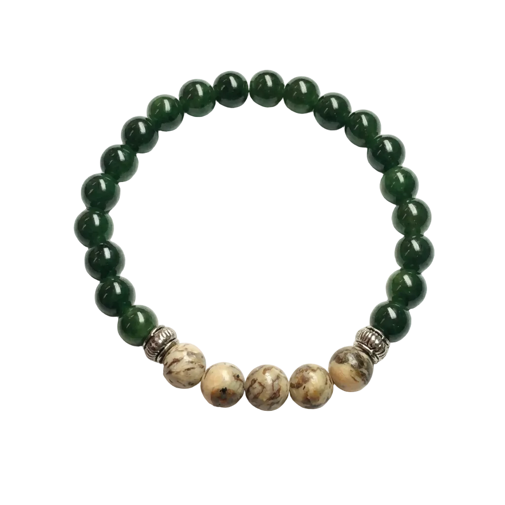 Dee Berkley® Green Agate Felspar Bracelet