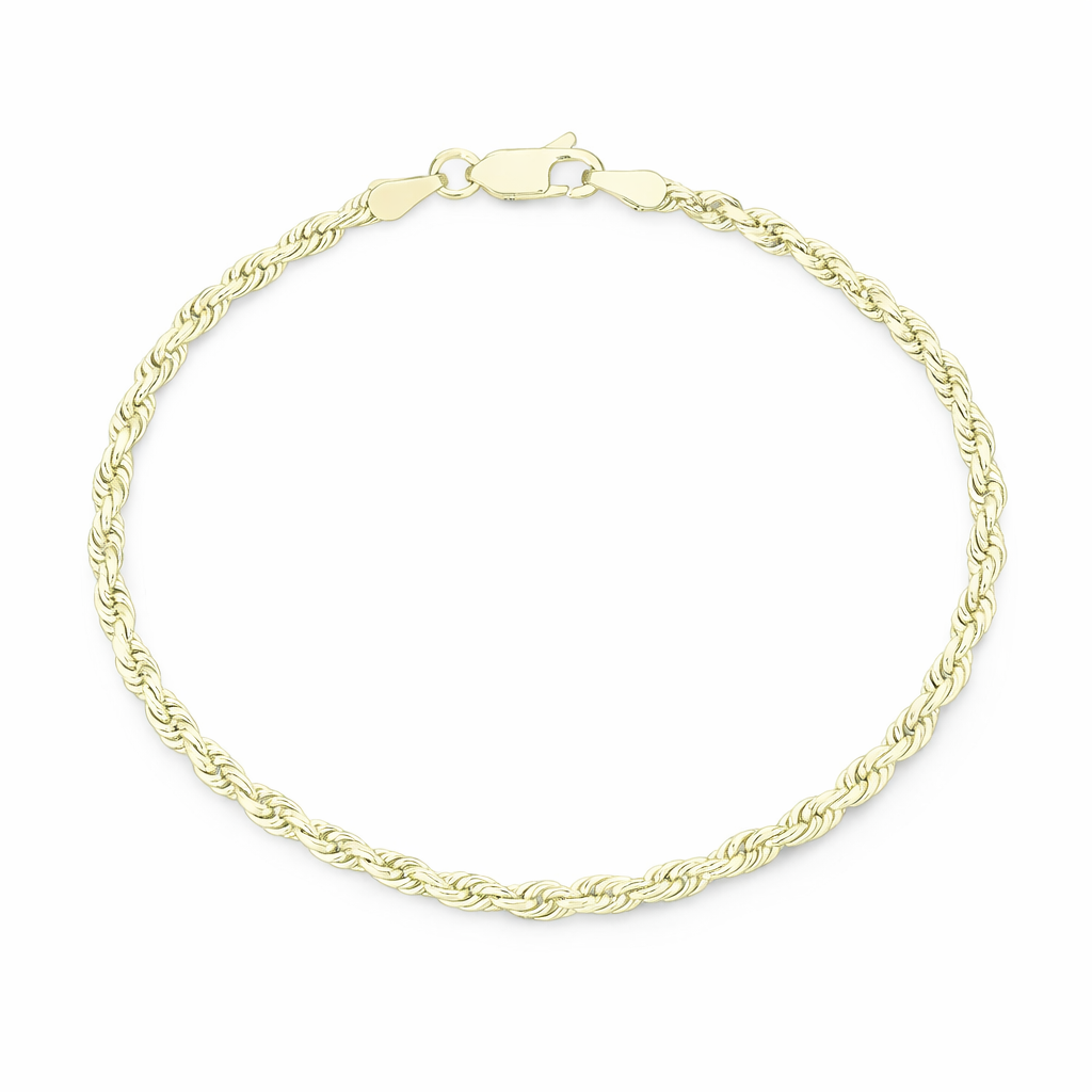 Golden Weave Rope Bracelet