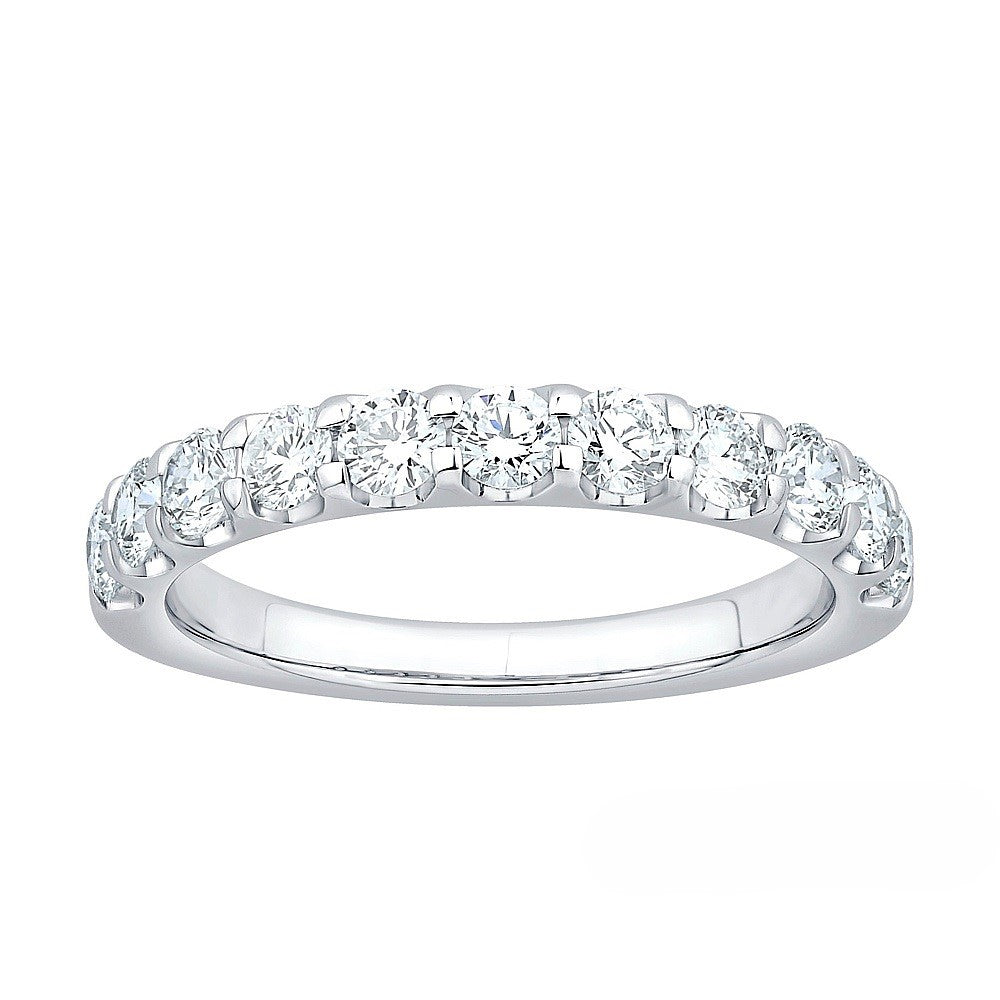 Two Hearts® 14K Diamond Iceline Band