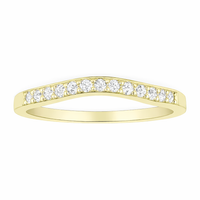 Two Hearts® Promise Curve Diamond Band