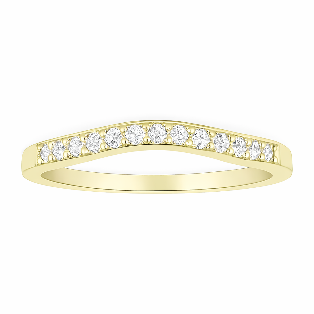 Two Hearts® Promise Curve Diamond Band