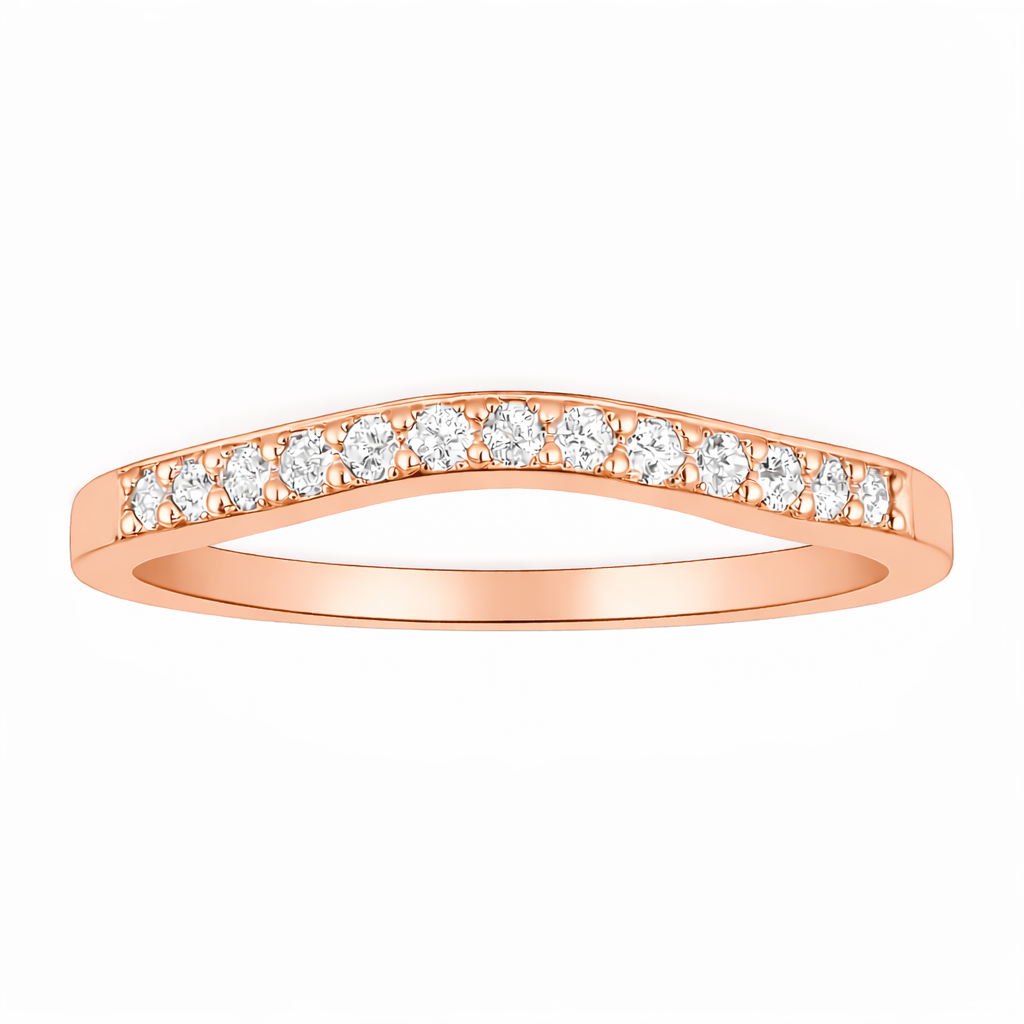 Two Hearts® Promise Curve Diamond Band